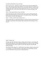 Làm thế nào khi đèn báo ắc quy bật sáng  