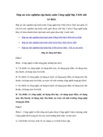 dap an trac nghiem tap huan mon cong nghe lop 3 kntt 