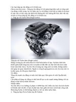 Các loại tăng áp cho động cơ ô tô hiện nay 