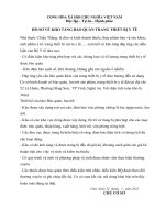 Ồ SƠ VỀ KHO TÀNG BẢO QUẢN TRANG THIẾT BỊ Y TẾ