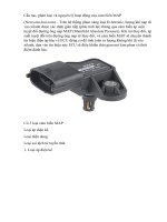 Cấu tạo, phân loại và nguyên lý hoạt động của cảm biến MAP 