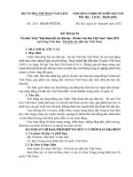 KẾ HOẠCH Tổ chức Tuần “Đại đoàn kết các dân tộc - Di sản Văn hóa Việt Nam” năm 2022 tại Làng Văn hóa - Du lịch các dân tộc Việt Nam