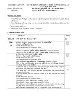 HƯỚNG DẪN CHẤM ĐỀ THI CHÍNH THỨC Môn thi: NGỮ VĂN (Không chuyên)