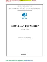 Giao dịch dân sự vô hiệu do giả tạo theo Bộ luật dân sự 2015- luận văn tốt nghiệp luật học
