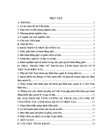 Tiểu luận cao học phụ nữ tham gia lãnh đạo, quản lý ở việt nam hiện nay