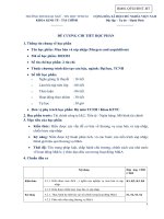 ĐỀ CƯƠNG CHI TIẾT HỌC PHẦN Mua bán và sáp nhập (Mergers and acquisitions)