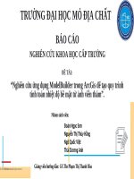 Nghiên cứu ứng dụng modelbuilder trong arcgis để tạo quy trình tính toán nhiệt độ bề mặt từ ảnh viễn thám 