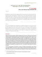 HẬU QUẢ CỦA VIỆC HỦY BỎ HỢP ĐỒNG THEO BỘ LUẬT DÂN SỰ NĂM 2015