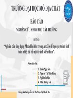 Nghiên cứu ứng dụng modelbuilder trong arcgis để tạo quy trình tính toán nhiệt độ bề mặt từ ảnh viễn thám 