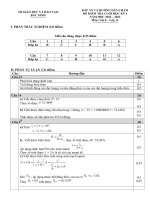 HƯỚNG dẫn CHẤM CUỐI kì 1 VL11  2022 2023 