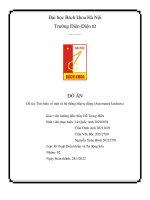 ĐỒ án đề tài tìm hiểu về một số hệ thống bếp tự động (automated kitchens) 