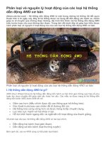Phân loại và nguyên lý hoạt động của các loại hệ thống dẫn động 4WD cơ bản 