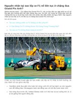 Nguyên nhân tại sao lốp xe f1 nổ liên tục ở chặng đua grand pix anh 