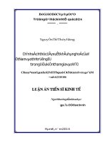 Chính sách thúc đẩy xuất khẩu hàng hóa của việt nam vào thị trường EU trong điều kiện tham gia vào WTO 