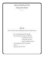 ĐỒ án đề tài tìm hiểu về một số hệ thống bếp tự động (automated kitchens) 