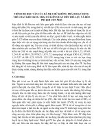 Trình độ học vấn của bà mẹ chứ không phải hoạt động thể chất khi mang thai có liên quan đến thể lực và béo phì khi còn nhỏ