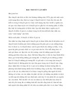 HỌC THUYẾT cận BIÊN 