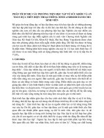 Phân tích nhu cầu phương tiện học tập về sức khỏe và an toàn dựa trên điện thoại thông minh android dành cho sinh viên