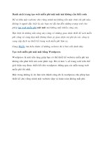 Danh sách trang tạo web miễn phí mãi mãi mà không cần biết code 