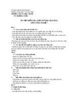 Đề cương ôn tập giữa học kì 1 môn Công nghệ lớp 7 năm 2022-2023 - Trường THCS Võ Trường Toản