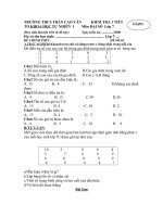 Bài1:Để điều tra số con của các hộ trong gia đình trong một xóm ta có  bảng sau