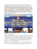 Bình định đẩy mạnh cải cách thủ tục hành chính để thu hút đầu tư 