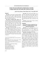 Phân tích đặc điểm một số biến đổi di truyền ở bệnh nhân ung thư biểu mô tuyến của phổi