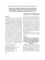 Kết quả của acid hyaluronic (Regenflex Bio-Plus) tiêm nội khớp trong điều trị thoái hóa khớp gối nguyên phát ở bệnh nhân đái tháo đường typ 2