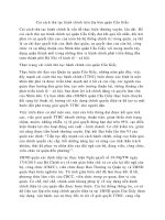 Cải cách thủ tục hành chính trên địa bàn quận cầu giấy 