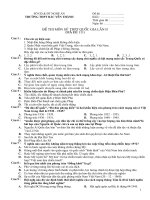 SỞ GD & ĐT NGHỆ AN