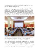 Đề tài nâng cao vai trò của nghiên cứu khoa học trong chiến lược phát triển học viện hành chính quốc gia 