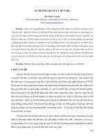 Xu hướng quản lý dữ liệu