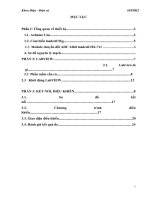 báo cáo đo lường thiết bị Arduino Uno R3