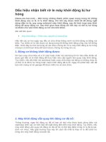 Dấu hiệu nhận biết rờ le máy khởi động bị hư hỏng 