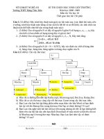 SỞ GD&DT NGHỆ AN