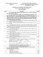 SỞ GD&ĐT NGHỆ AN