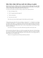 Dấu hiệu nhận biết áp suất nén động cơ giảm 