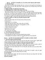 Bài 12:              QUYỀN VÀ NGHĨA VỤ CỦA CÔNG DÂN