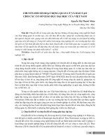 Chuyển đổi số hoạt động quản lý và đào tạo cho các cơ sở giáo dục đại học của Việt Nam
