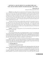 Lợi ích của chuyển đổi số và giải pháp thúc đẩy việc chuyển đổi số trong ngành giáo dục Việt Nam