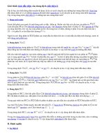 Giải thích tính dẫn điện của dung dịch chất điện li