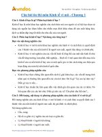 cau hoi on thi mon kinh te vi mo chuong 1 