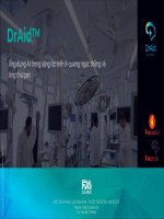 Ứng dung AI trong sàng lọc trên X-quang ngực thẳng và Ung thư gan