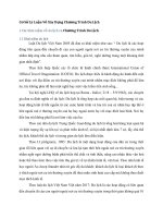 Cơ sở lý luận về xây dựng chương trình du lịch 