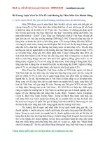 Đề cương luận văn các yếu tố ảnh hưởng sự thỏa mãn của khách hàng 