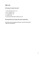 Bải giảng chuyên khoa 1 