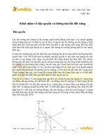 khai niem ve doc quyen va thong tin bat doi xung 