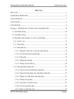 Luận văn Thạc sĩ Kỹ thuật điện tử: Thiết kế hệ điều khiển và giám sát cho hệ thống cung cấp điện của nhà máy Đạm Phú Mỹ