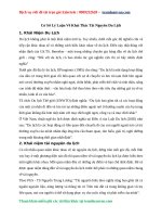 Cơ sở lý luận về khai thác tài nguyên du lịch 