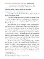 Cơ sở lý luận về chấm dứt hợp đồng lao động 